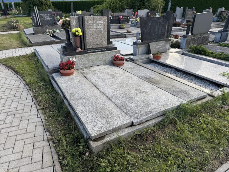 Čištění hrobu – Ropice - Předtím